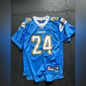 Blue and Yellow Chargers Jersey